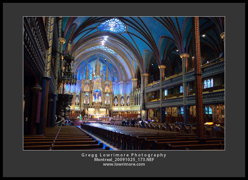 Basilique Notre-Dame de Montreal Basilique Notre-Dame de Montreal